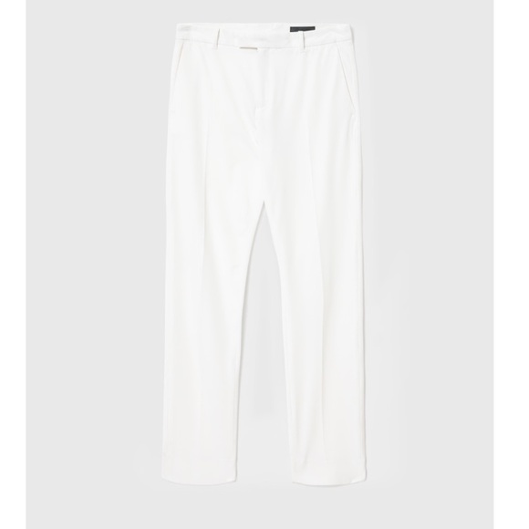 NWT John Varvatos Mercer Tailored Slim Pants in White Size 48 $498 MSRP Men’s - Picture 5 of 15